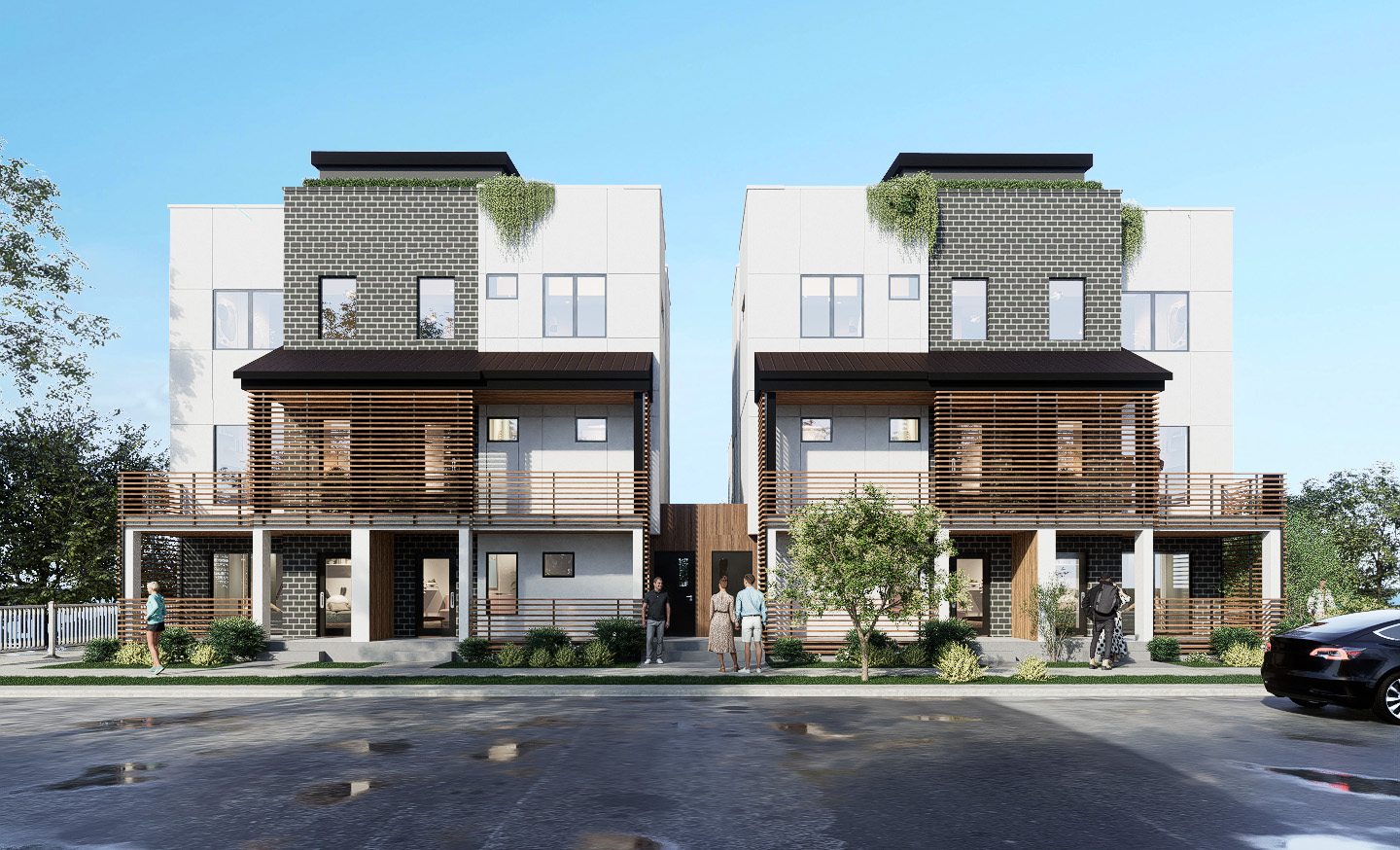 Overland Riverside Townhomes -#1 of Top Single Family Home builders & Multi-family residential, mixed-Use & commercial real estate developers in Denver, Colorado - Weins Development Group.